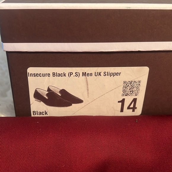 Men's Stubbs and Wooten black velvet loafers - Picture 8 of 9